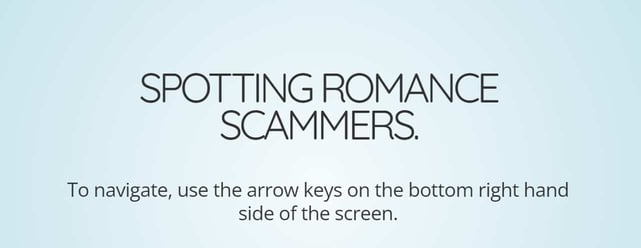 Graphic of romance scam tool