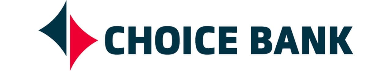 Choice Bank logo banner