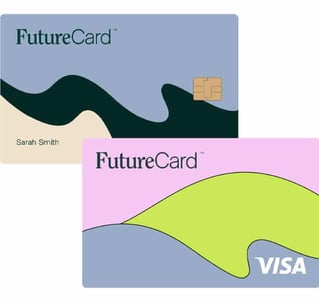Photo of FutureCard Visa debit card