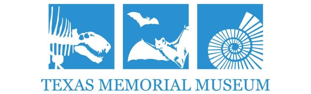 Texas Memorial Museum logo banner Texas Memorial Museum logo banner