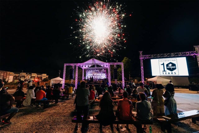 Photo of Fireworks at ArtFields