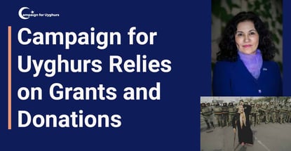 Campaign For Uyghurs Relies On Donations To Defend Rights Campaign For Uyghurs Relies On Donations To Defend Rights