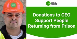 Donations to CEO Support People Returning from Prison