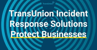 TransUnion Incident Response Solutions Protect Businesses