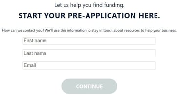 funding pre-application