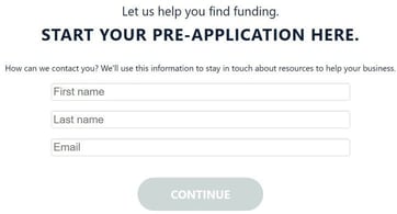 funding pre-application funding pre-application