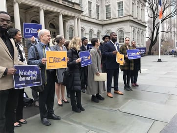 Image of a Clean Slate NY Protest Image of a Clean Slate NY Protest