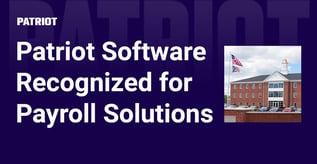 Patriot Software Recognized for Payroll Solutions