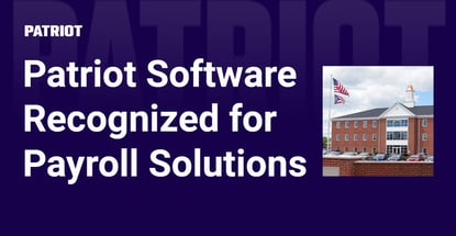 Patriot Software Recognized For Payroll Solutions Patriot Software Recognized For Payroll Solutions