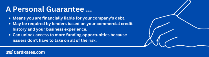 Personal guarantee graphic Personal guarantee graphic