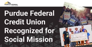 Purdue Federal Credit Union Recognized for Social Mission