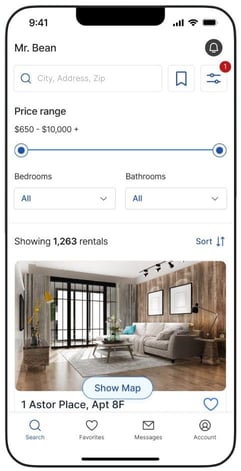 RentHop app listings RentHop app listings