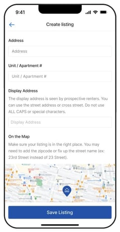 RentHop app agent features