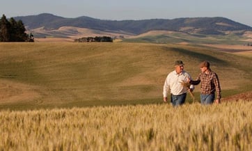 farmers in field