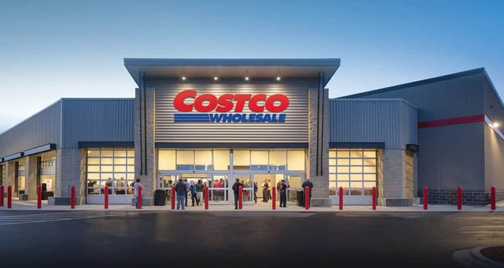Costco storefront Costco storefront