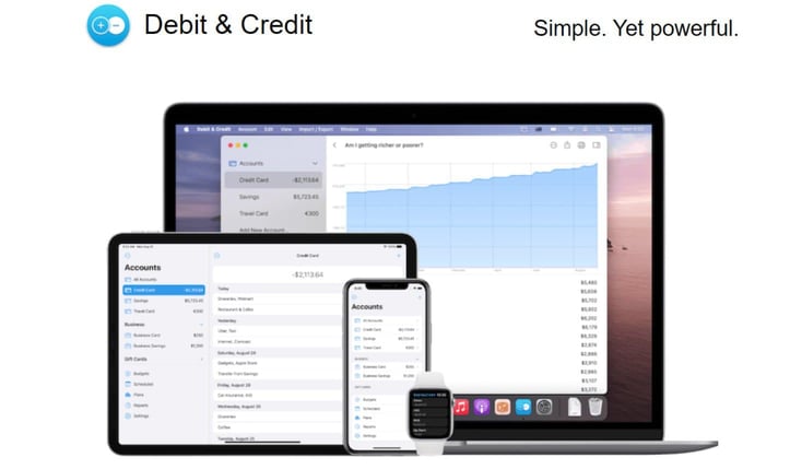 Debit & Credit app