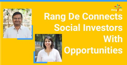 Rang De Connects Social Investors With Opportunities
