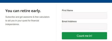 Physician on FIRE's calculator