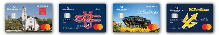 UCU university-branded cards