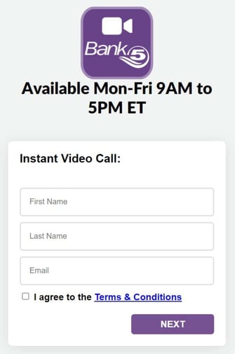 Video banking