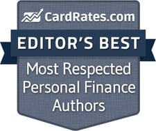 personal finance authors badge