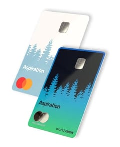 Aspiration debit cards