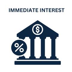Immediate interest