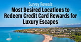 Survey Reveals Most Desired Locations to Redeem Credit Card Rewards for Luxury Escapes