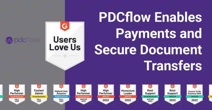 Pdcflow Enables Payments And Secure Document Transfers