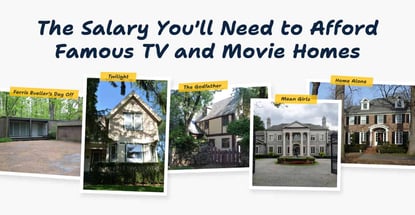 Salaries Needed To Afford Famous Homes