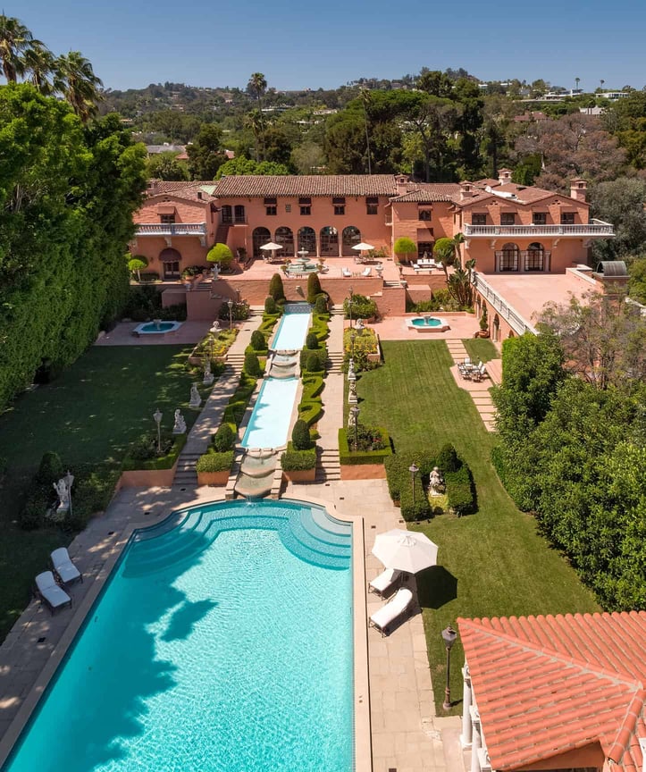 photo of the Hearst Estate in Beverly Hills, CA from âThe Godfatherâ