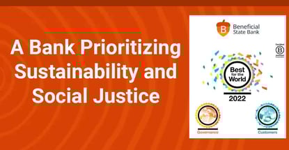 A Bank Prioritizing Sustainability And Social Justice