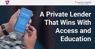 A Private Lender That Wins With Access and Education