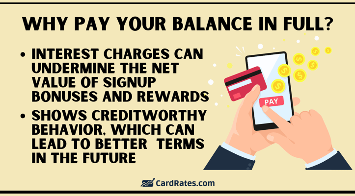 Pay your balance in full graphic