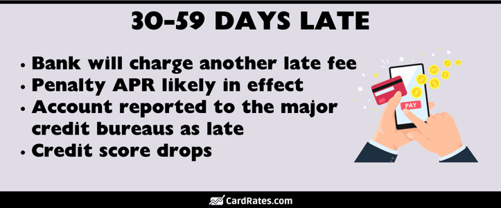 30 to 59 days late graphic 30 to 59 days late graphic
