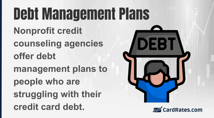 Debt management plan graphic Debt management plan graphic
