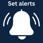 Set Alerts graphic Set Alerts graphic