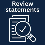 Review statements graphic Review statements graphic