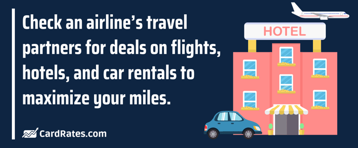 Travel partner deals graphic