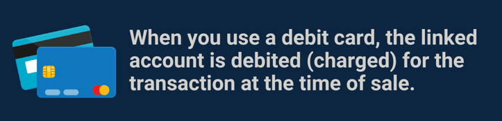 Debit card infographic