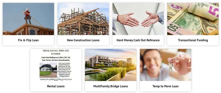 Tidal Loans products