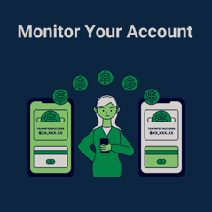 Monitor Your Account infographic