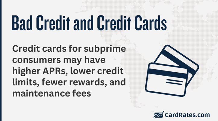 Consequences of bad credit on getting credit cards