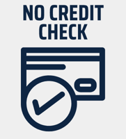 No Credit Check Graphic No Credit Check Graphic