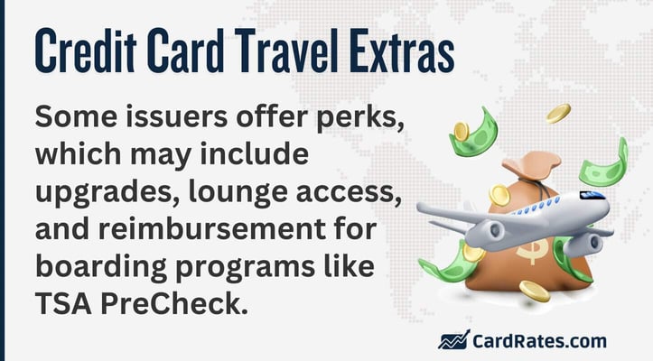 credit card travel extras graphic credit card travel extras graphic