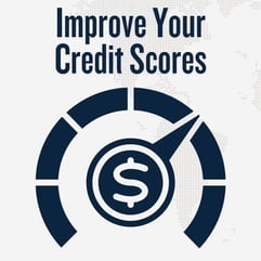 Improve your credit scores graphic Improve your credit scores graphic