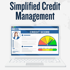 simplified credit management graphic simplified credit management graphic