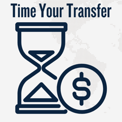Time Your Transfer Graphic Time Your Transfer Graphic