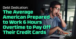 Debt Dedication: The Average American Prepared to Work Over 6 Hours Overtime to Pay Off Credit Card Debt