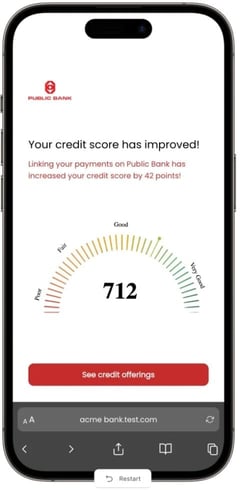 Bloom Credit app credit score improvement